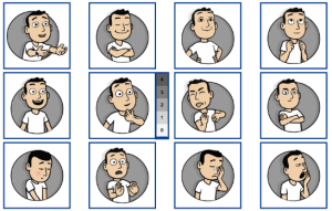 Les 12 émotions évaluées par PrEMO