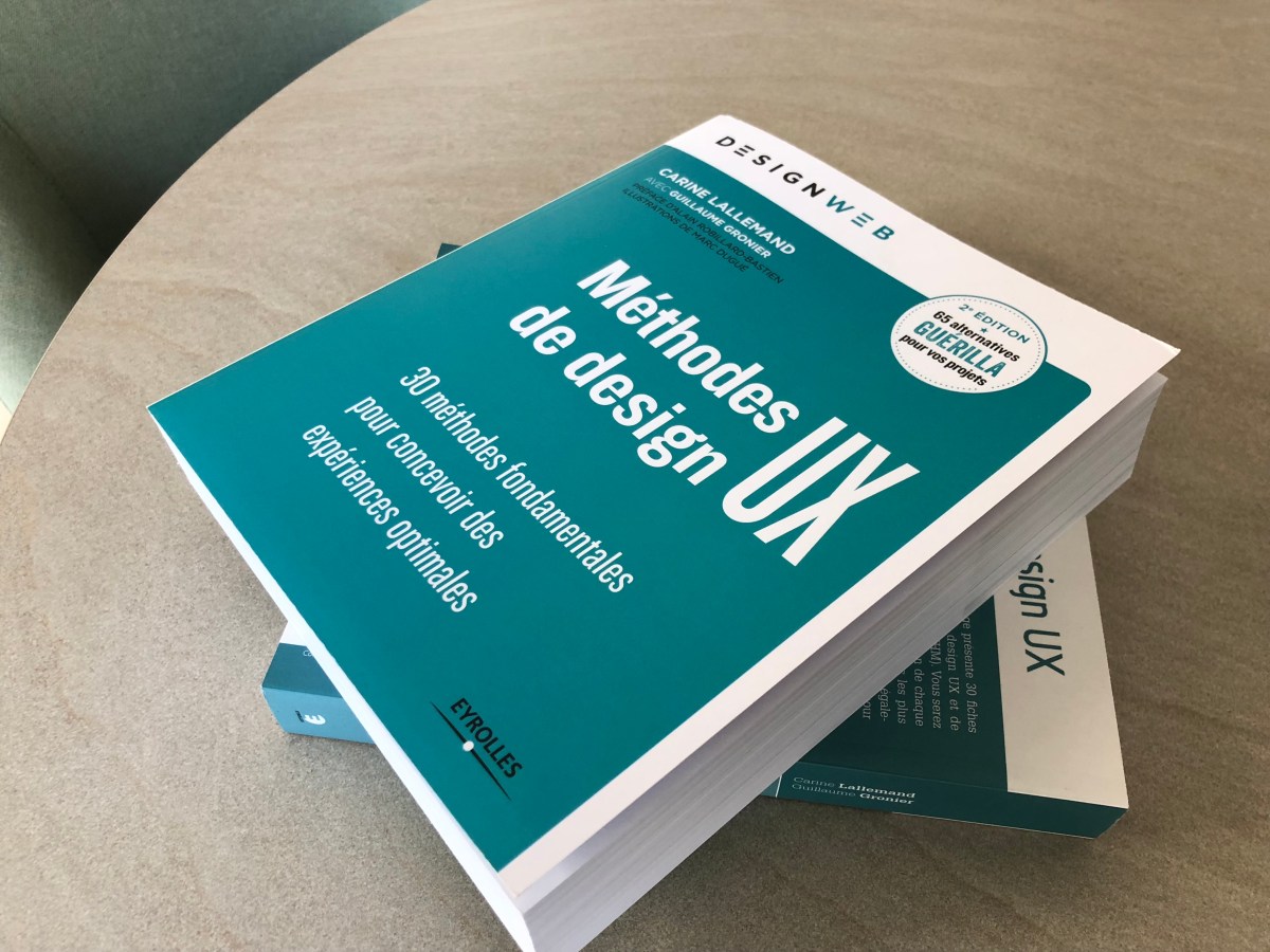Méthodes de design UX v2 – Carine Lallemand